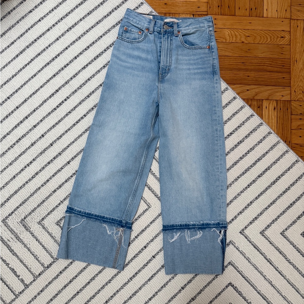Levi's Light Blue Flare & Wide Leg Jeans